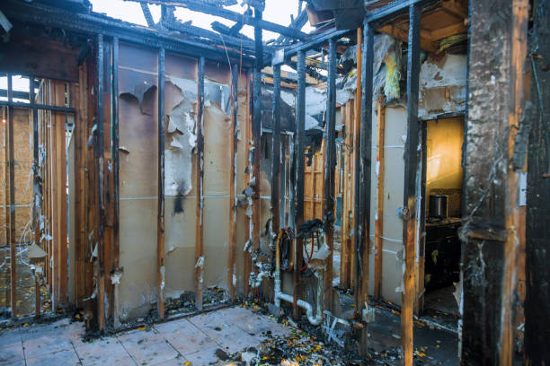 Professional Fire Damage Repair technician working in Richmond, MN